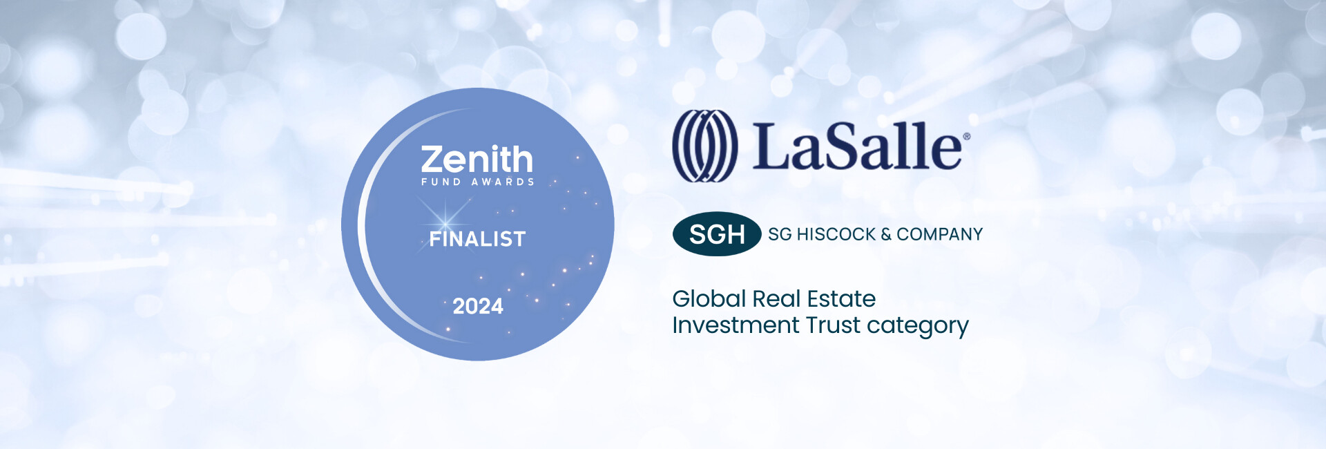 aSalle & SG Hiscock: Finalists in the 2024 Zenith Fund Awards